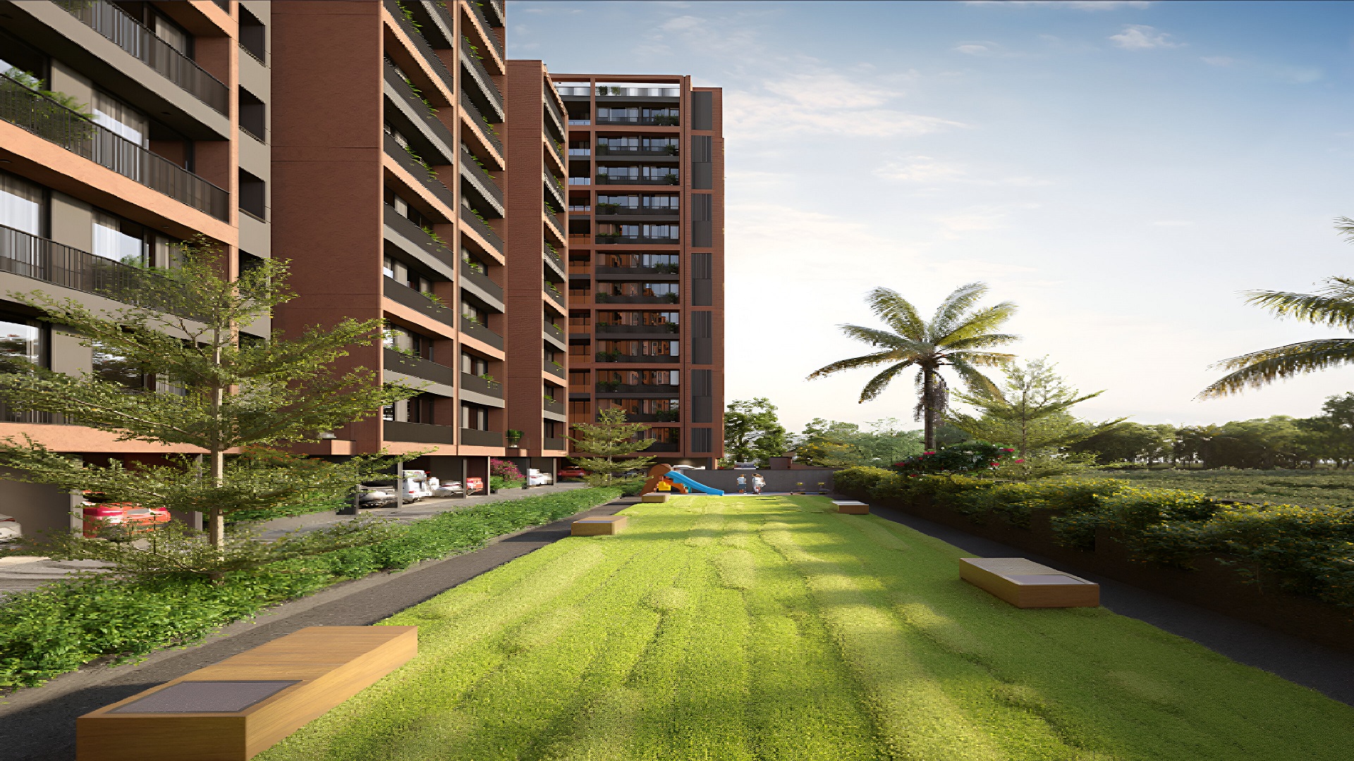 2 & 3 BHK flats of Athithi Prime in new  Narol