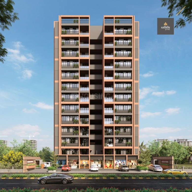 2 & 3 BHK flats of Athithi Prime in new  Narol