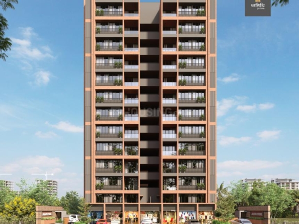 2 & 3 BHK flats of Athithi Prime in new  Narol