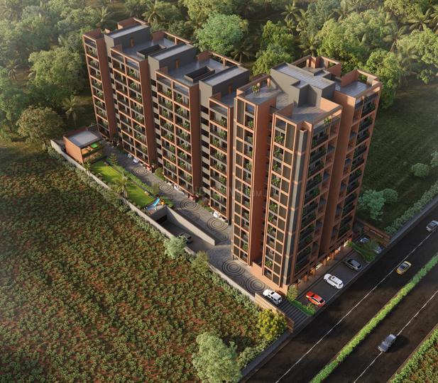 2 & 3 BHK flats of Athithi Prime in new  Narol